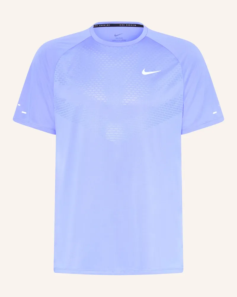 Nike Laufshirt Stride blau Hellblau