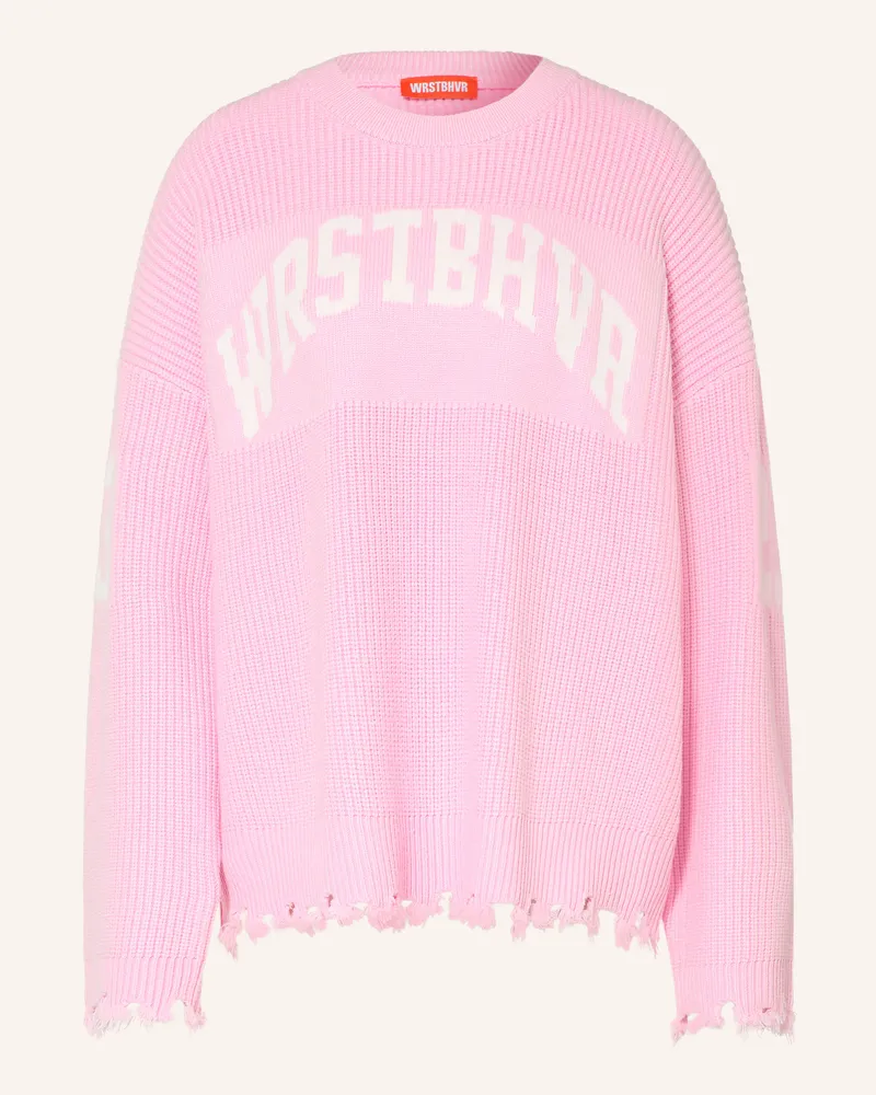 WRSTBHVR Pullover Tove rosa Rosa