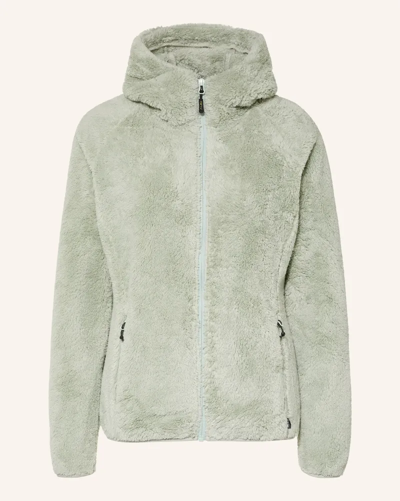 me°ru' Fleecejacke Roxburgh gruen Hellgrün