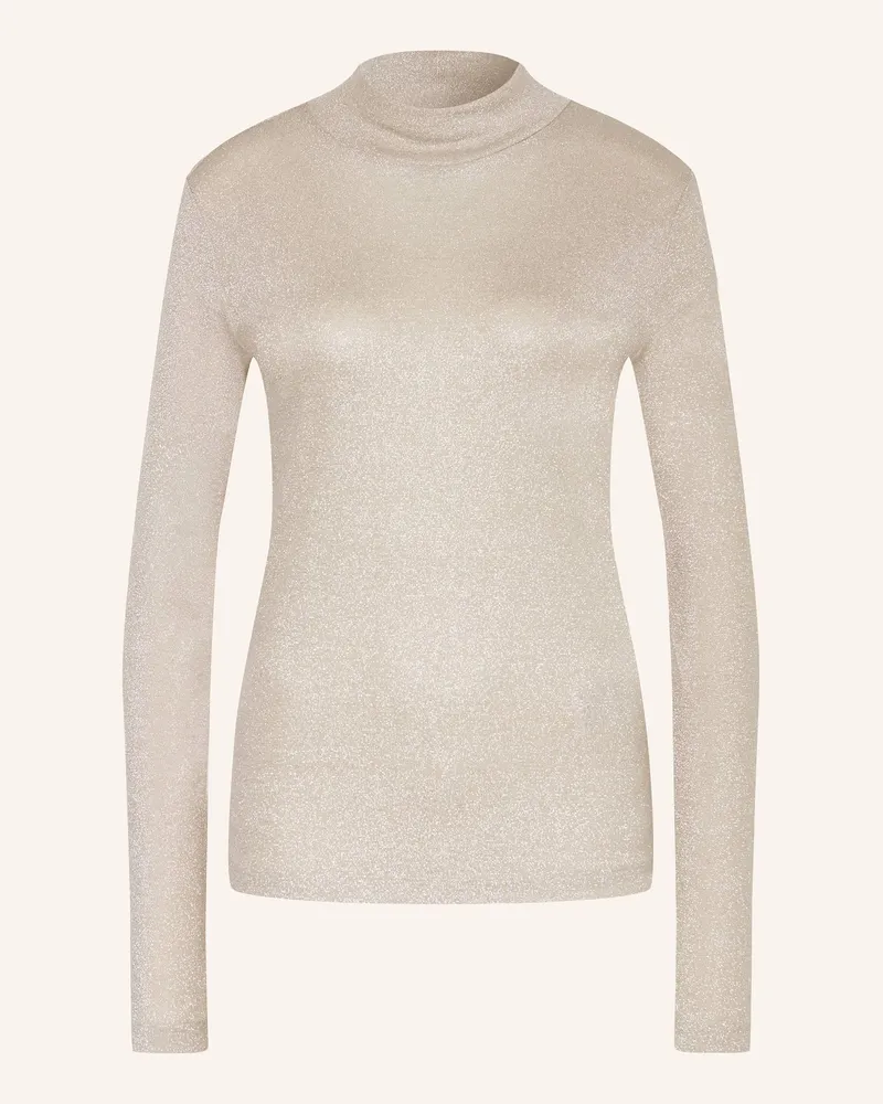 Riani Longsleeve mit Glitzergarn Creme