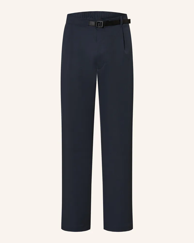 Goldwin Trekkinghose One Tuck Tapered Stretch blau Dunkelblau