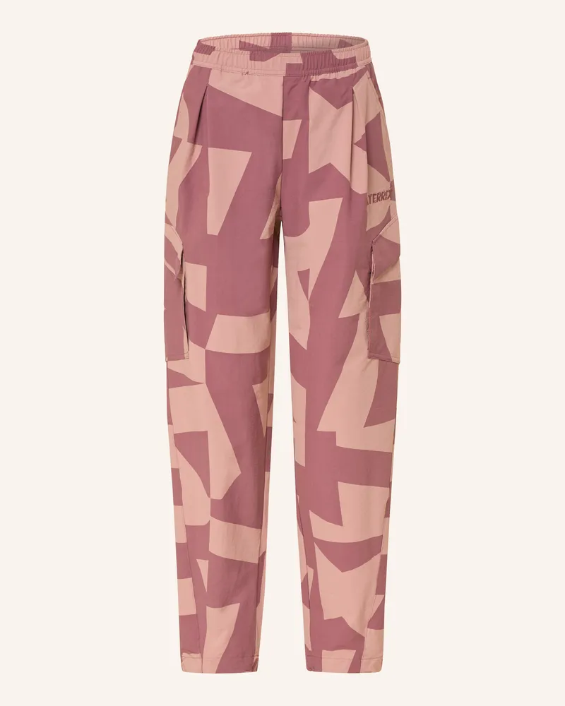 adidas Trekkinghose TERREX XPLORIC PRINTED Altrosa