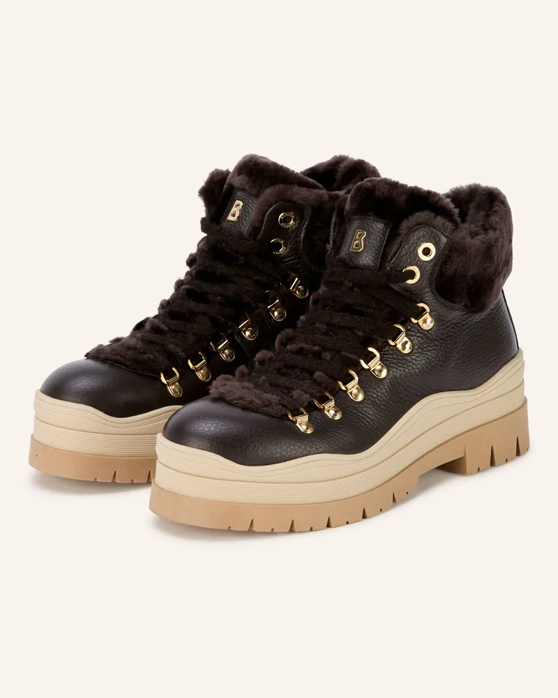 Bogner Schnürboots Arosa 9 E braun Dunkelbraun