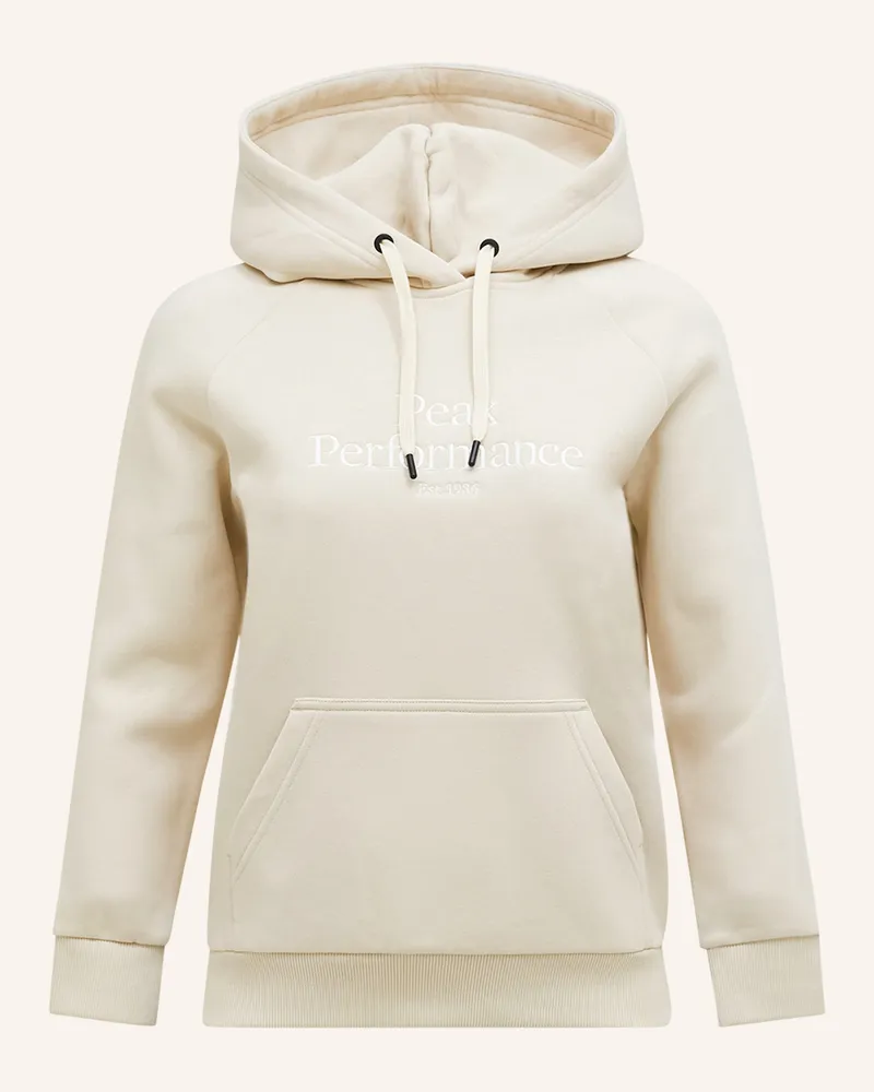 Peak Performance Hoodie beige Beige