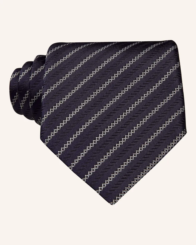 Ermenegildo Zegna Krawatte blau Blau