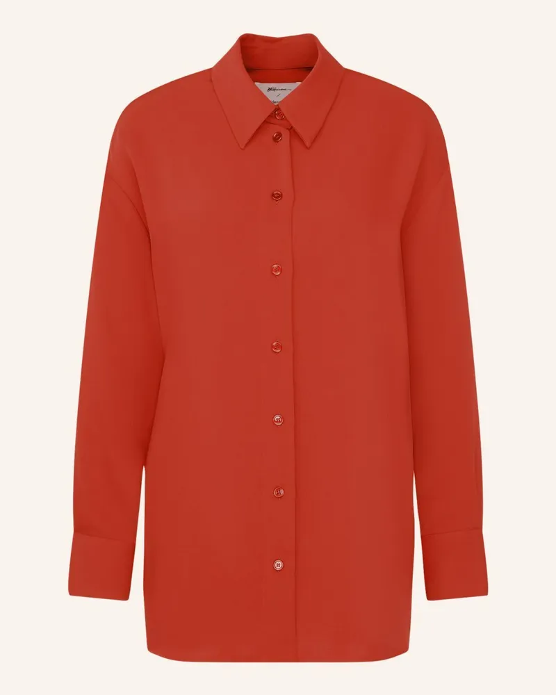Seidensticker Oversizebluse, Longbluse Orange