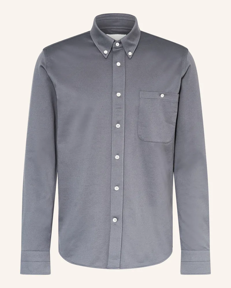 Profuomo Hemd Relaxed Fit Dunkelgrau