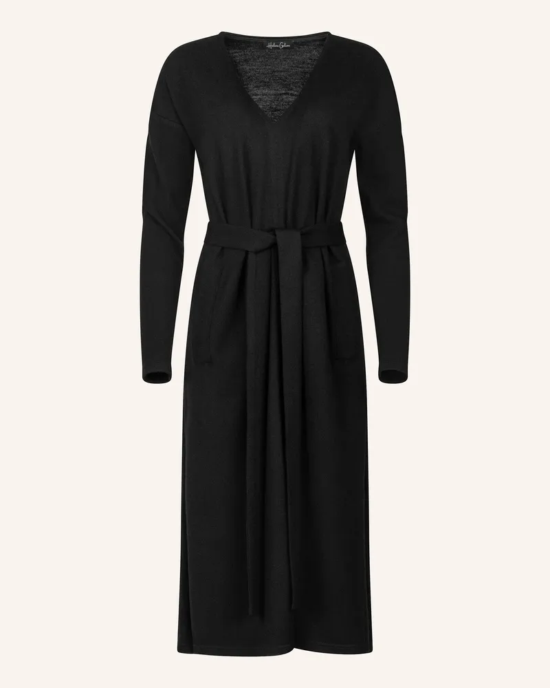 Helene Galwas Kleid Aus Wolle Chloére schwarz Schwarz