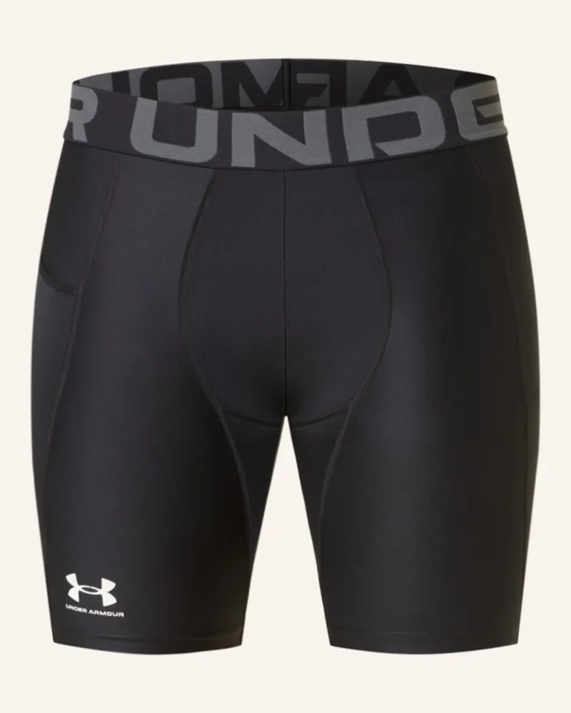 Under Armour Trainingsshorts Ua Heatgear schwarz Schwarz