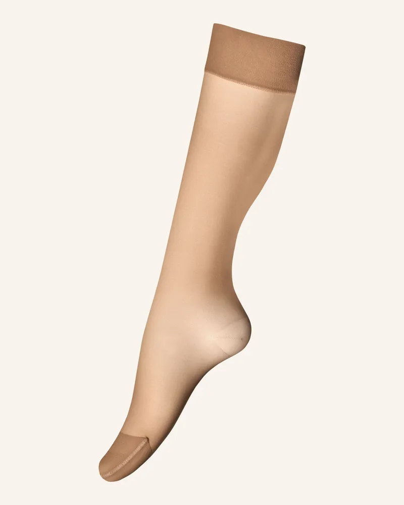 ITEM m6 Fein-Kniestrümpfe Invisible beige Beige