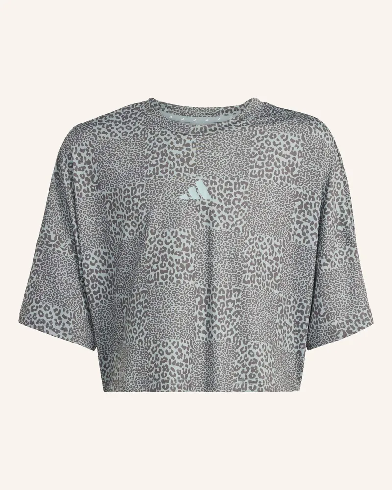 adidas FUTURE ICONS ALL OVER T-SHIRT Grün