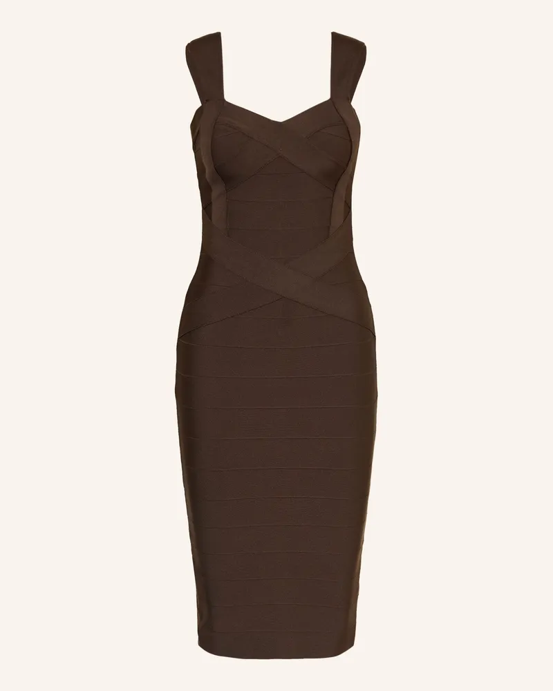 Lipsy  Cocktailkleid Dunkelbraun