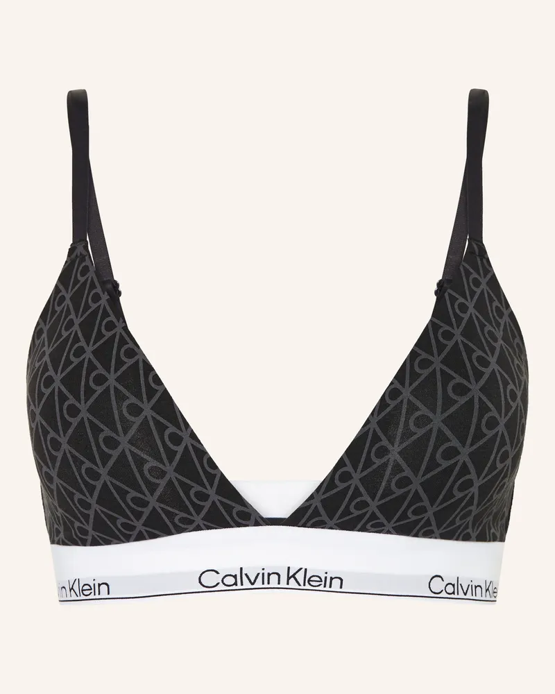 Calvin Klein Triangel-BH ICON COTTON MODAL Dunkelgrau