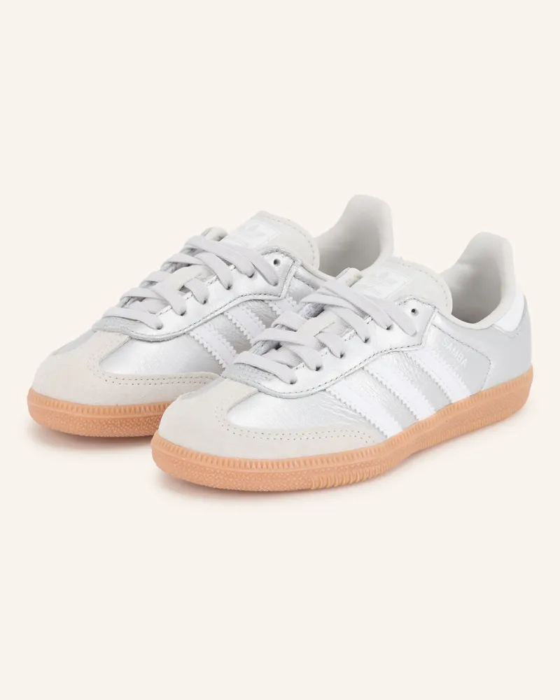 adidas Sneaker Samba Og C silber Silber