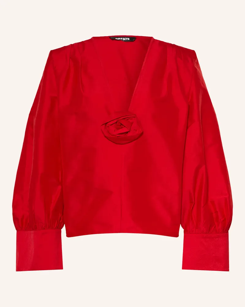 ROTATE Birger Christensen Blusenshirt rot Rot