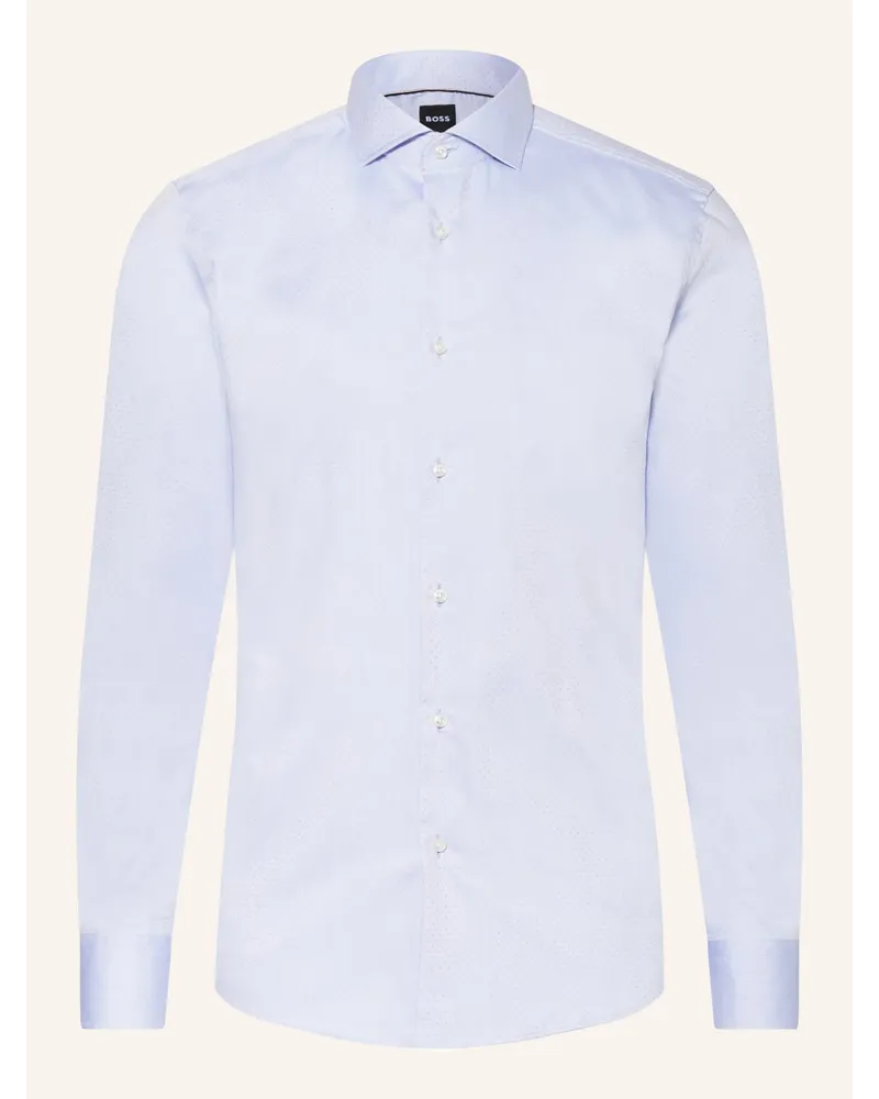 HUGO BOSS Hemd HANK Slim Fit Blau