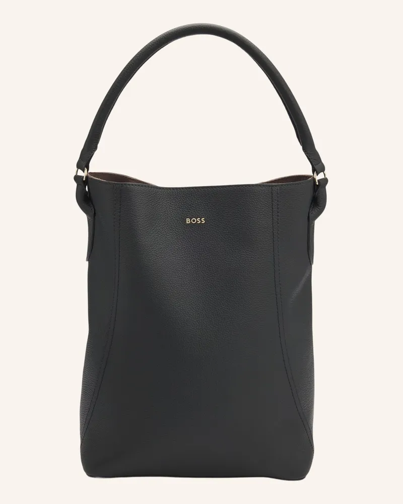 HUGO BOSS Umhängetasche LENAH BUCKET Schwarz
