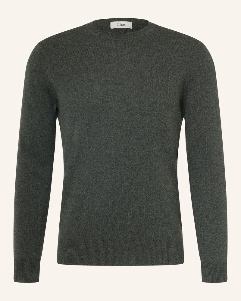 Chas Cashmere-Pullover gruen Dunkelgrün