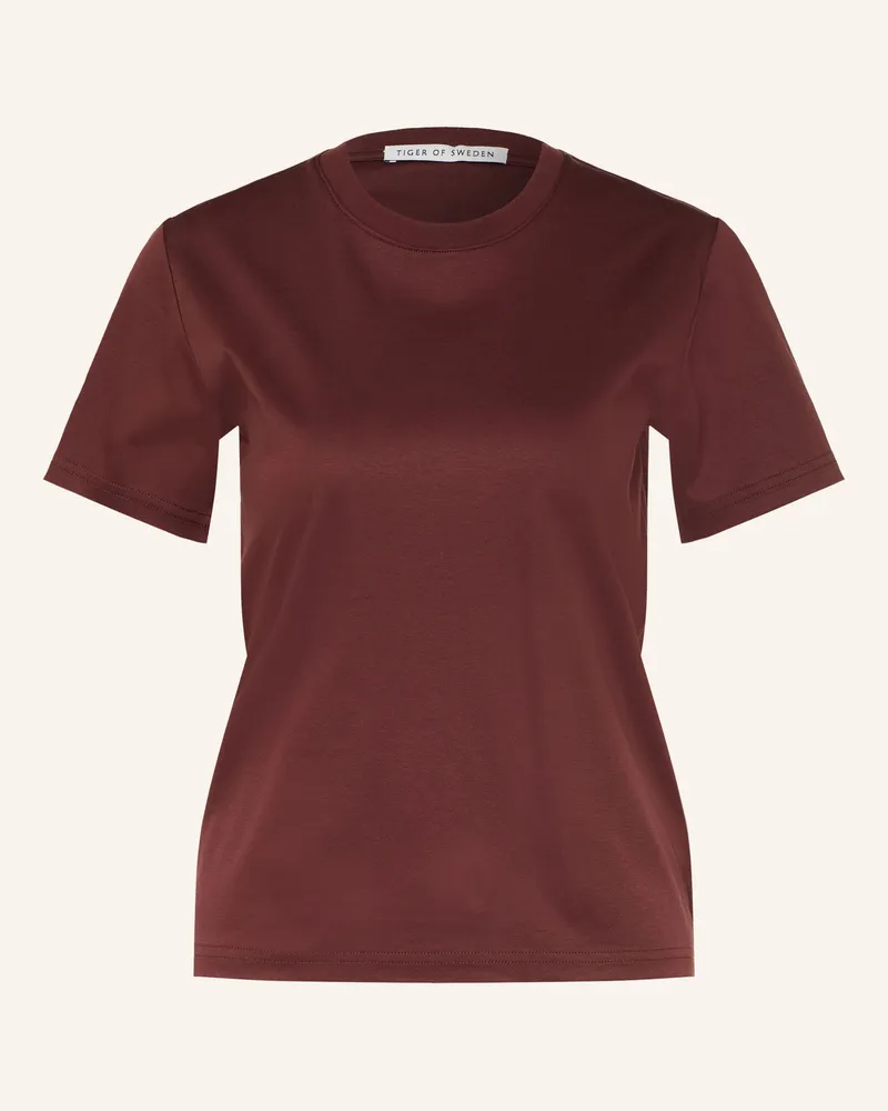 Tiger of Sweden T-Shirt Siru rot Dunkelrot