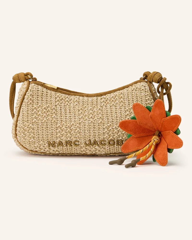 Marc Jacobs Schultertasche THE SUMMER WOVEN CHARM Hellbraun