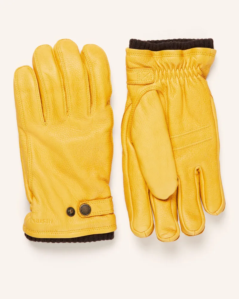 Hestra Lederhandschuhe UTSJÖ Cognac