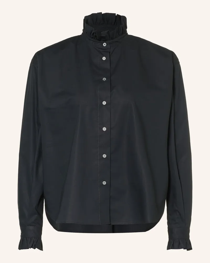 Robert Friedman Bluse Mit Rüschen schwarz Schwarz
