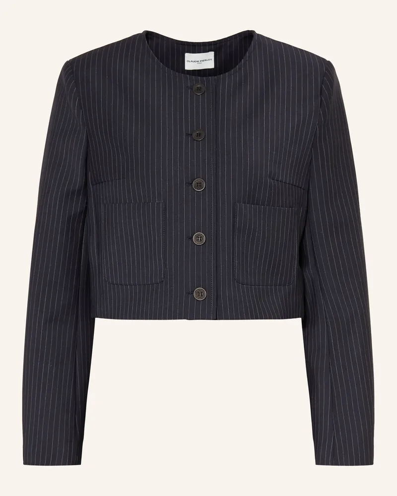 Claudie Pierlot Kastenjacke blau Dunkelblau