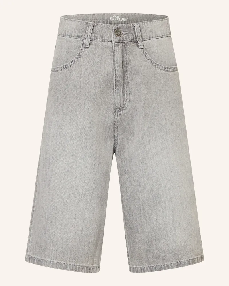 S.Oliver Jeans-Bermudas grau 93y7
