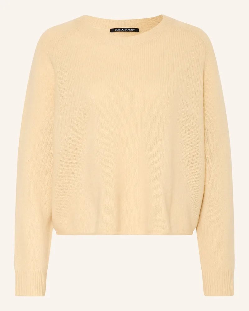 Luisa Cerano Pullover gelb Gelb
