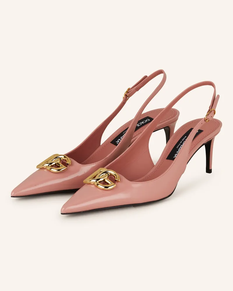 Dolce & Gabbana Slingpumps Altrosa