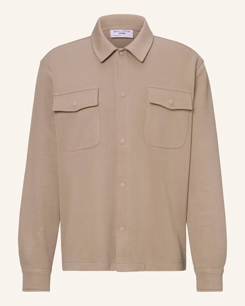 Marc O'Polo Overshirt braun Braun