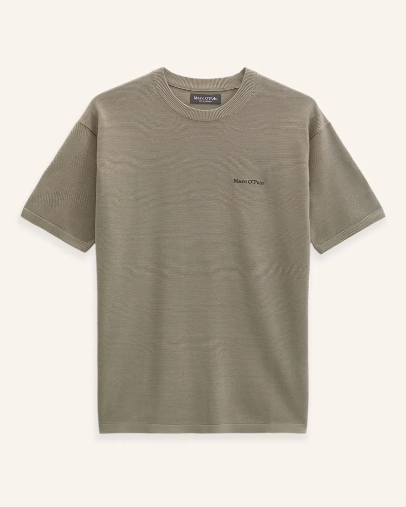 Marc O'Polo Kurzarm-Pullover braun Braun