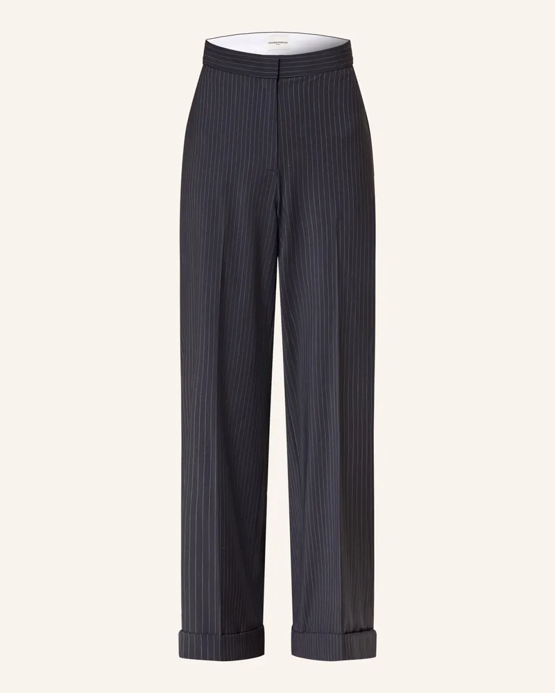 Claudie Pierlot Marlenehose blau Dunkelblau