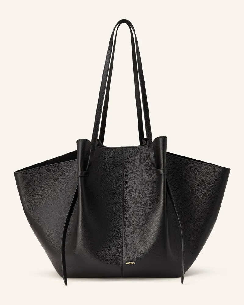 YUZEFI Shopper Mochi schwarz Schwarz