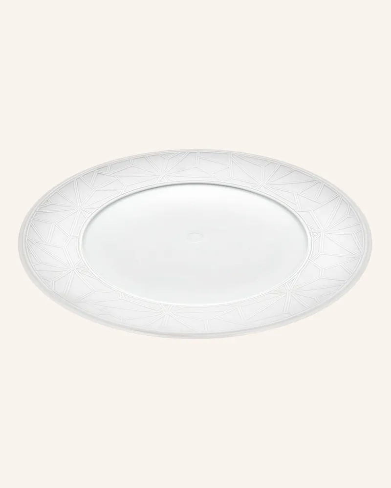 MEISSEN PORZELLAN-MANUFAKTUR Speiseteller Vitruv Graphic weiss Weiss