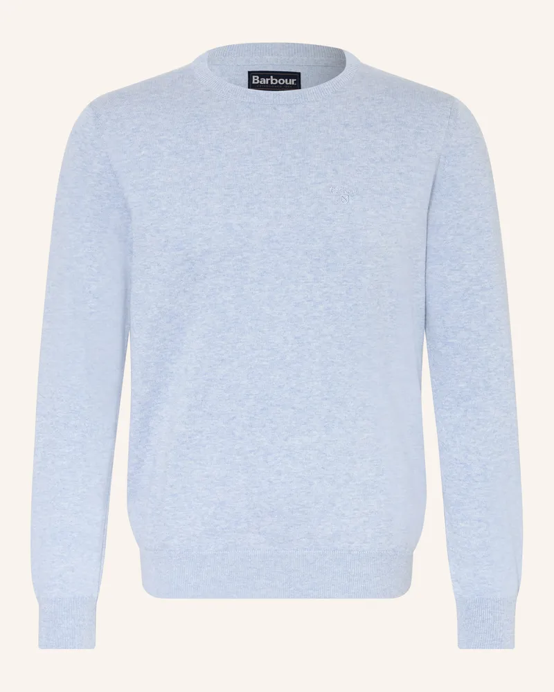 Barbour Pullover blau Blaugrau