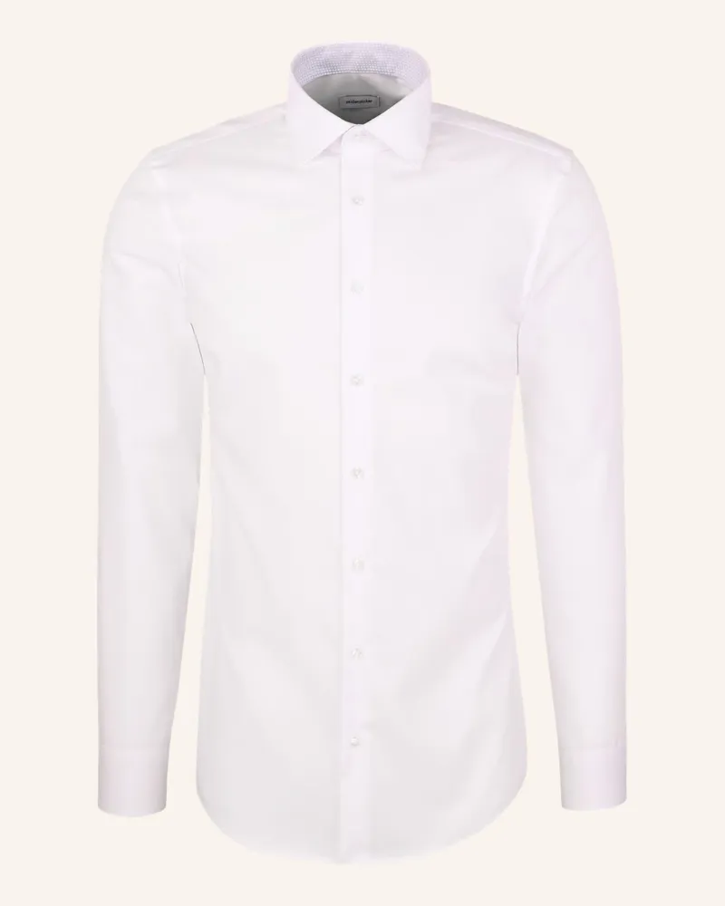 Seidensticker Business Hemd Slim Fit Weiss