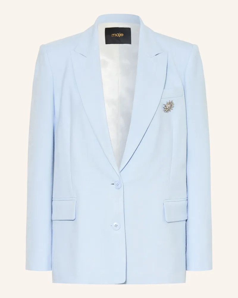 Maje Blazer Hellblau