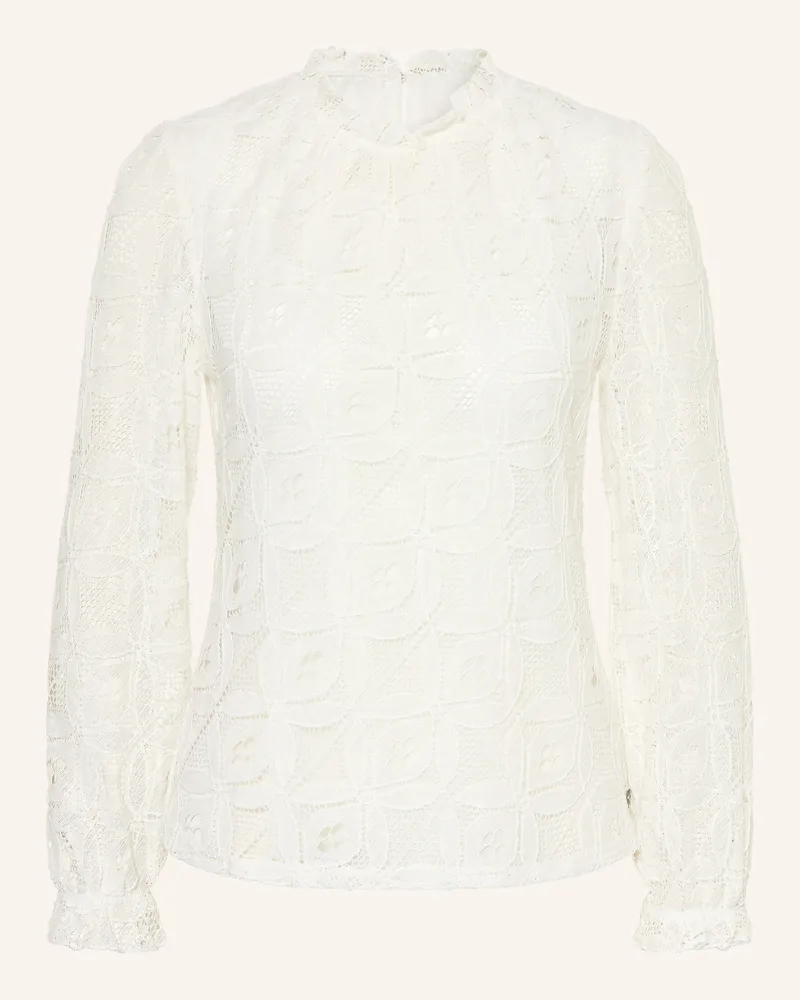 Spieth & Wensky Dirndlbluse HILDA aus Spitze Weiss