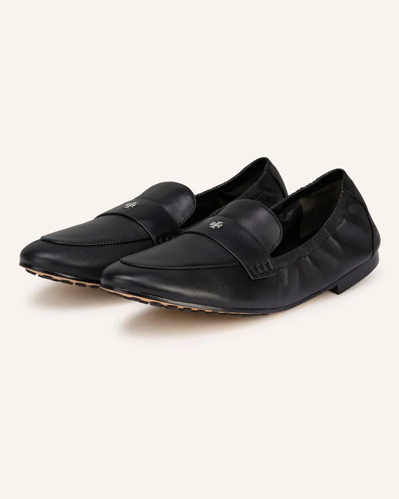 Tory Burch Loafer Ballet schwarz Schwarz