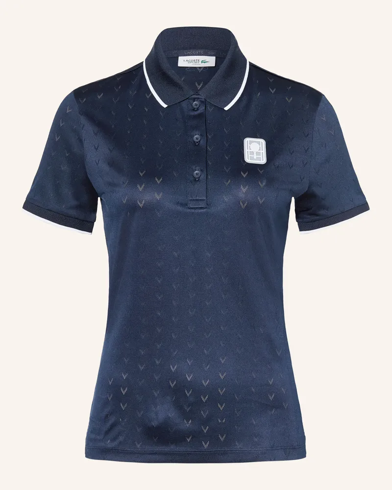 Lacoste Funktions-Poloshirt Tennis Heritage blau Dunkelblau