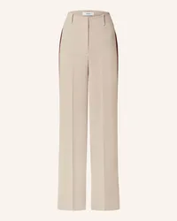 Reiss Hose mit Galonstreifen Beige