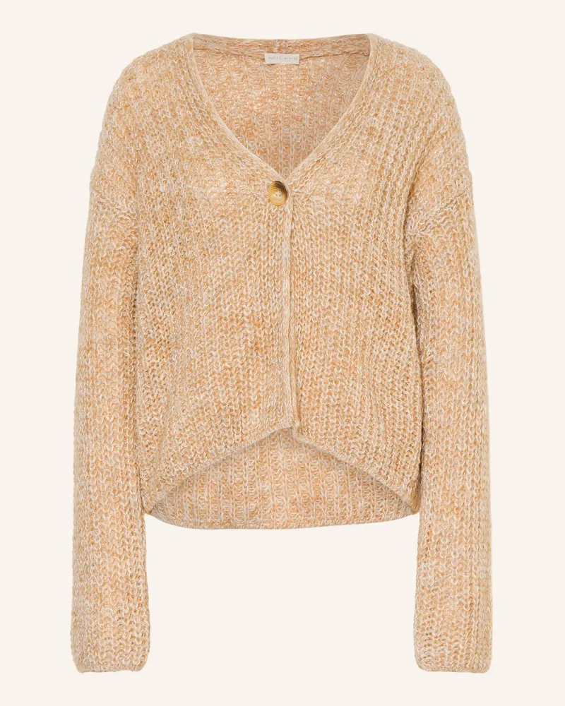 Milano Italy Strickhülle Mit Glitzergarn beige Beige