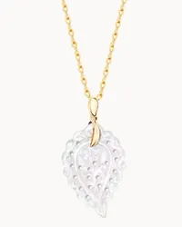 TAMARA COMOLLI Anhänger PENDANT INDIA SMALL MOTHER OF PEARL WHITE Gold