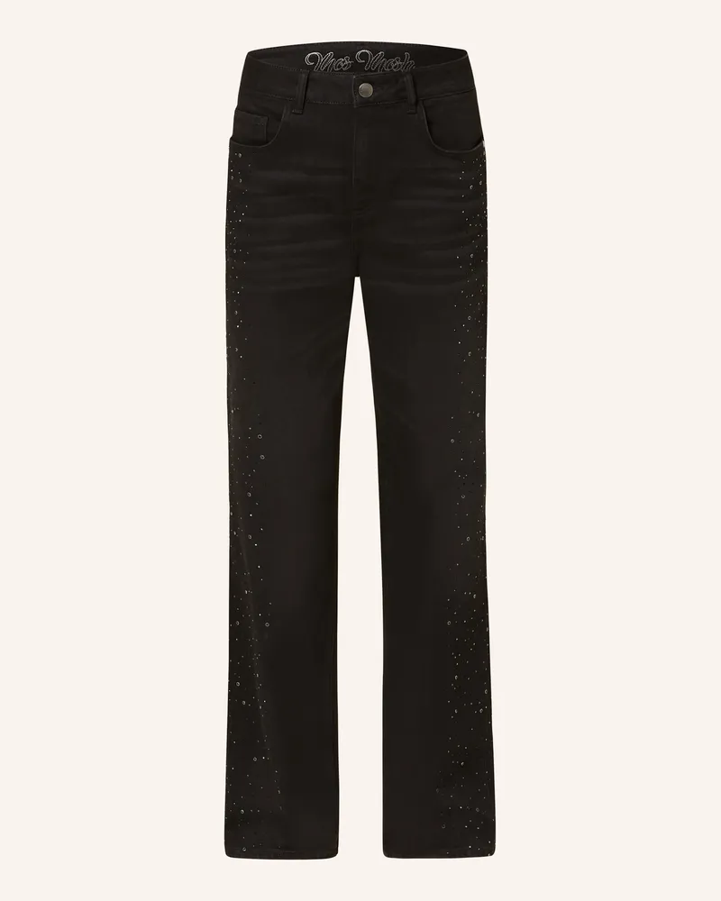 Mos Mosh Straight Jeans MMRELEE mit Schmucksteinen 861