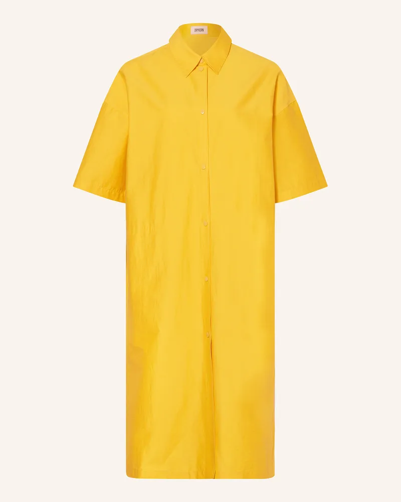 Drykorn Hemdblusenkleid RINI Gelb