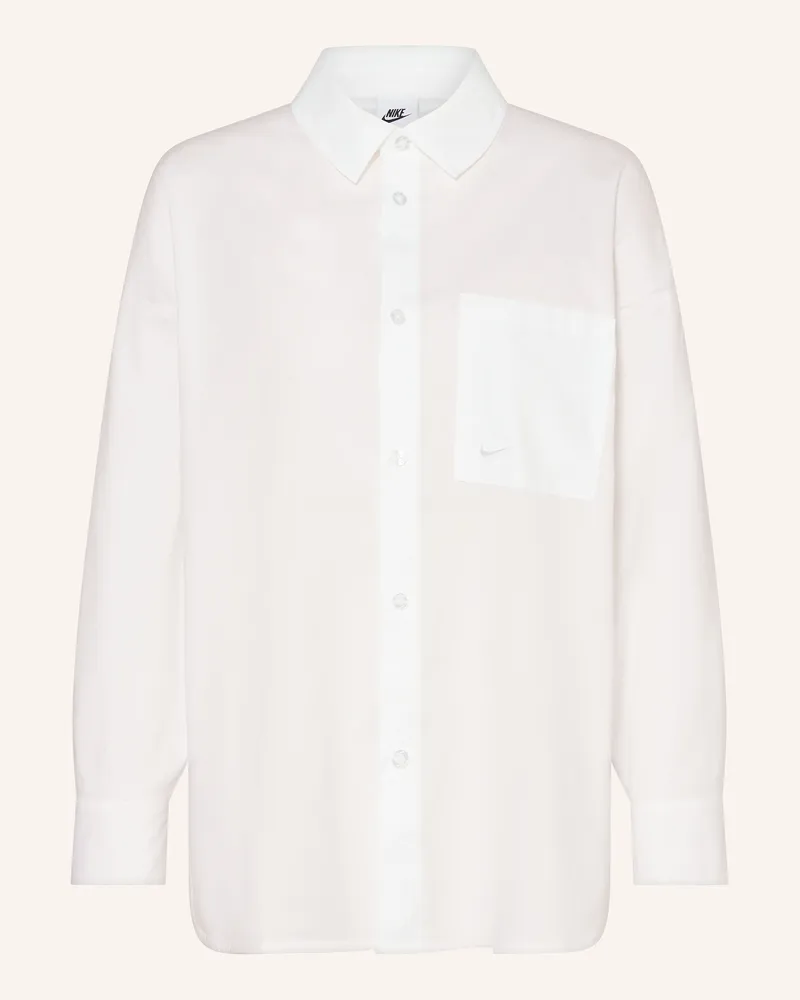 Nike Hemdbluse Sportswear Chill weiss Weiss