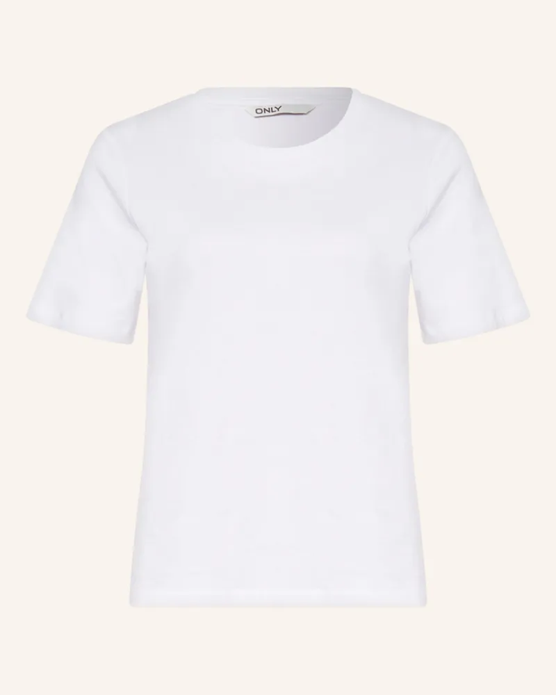 only T-Shirt weiss Weiss