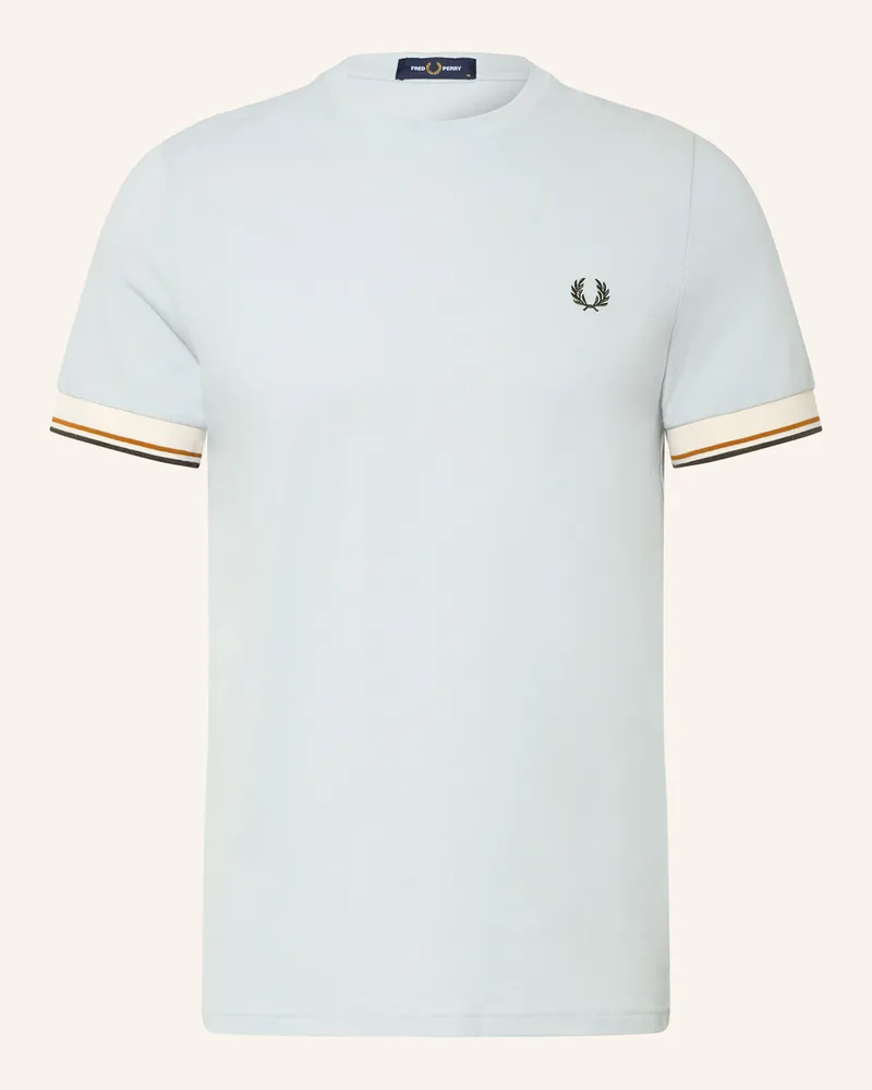 Fred Perry T-Shirt blau Hellblau