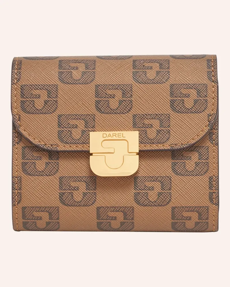 Gerard Darel Kleinlederwaren Mini Wallet braun Camel
